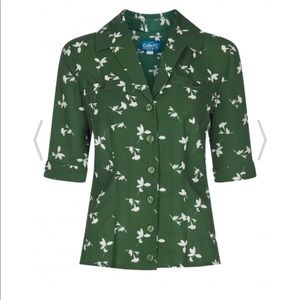 Collectif Green Aubrey Top